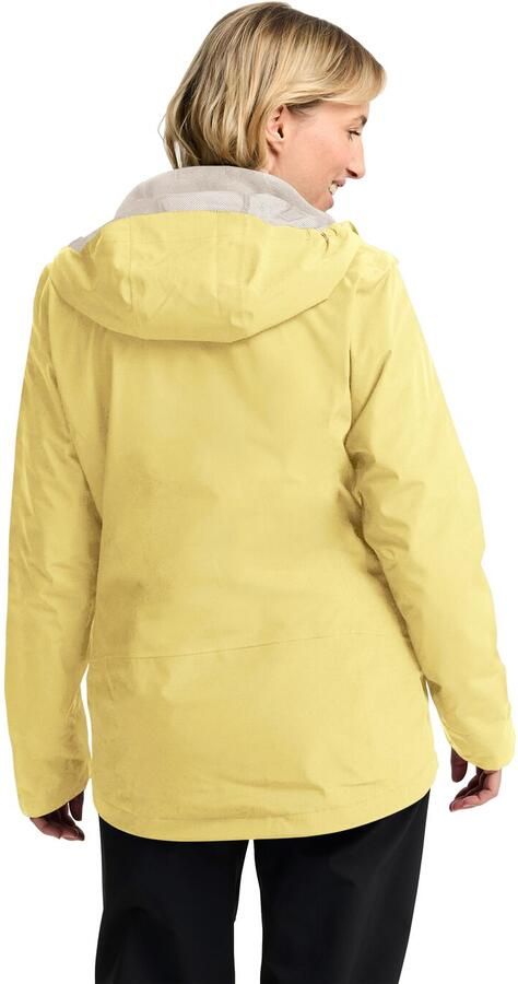 Jack Wolfskin Moonrise 3in1 Jacket Women 3in1 jack Dames XXL lemon ice lemon ice - Foto 4