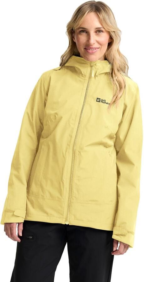 Jack Wolfskin Moonrise 3in1 Jacket Women 3in1 jack Dames XXL lemon ice lemon ice - Foto 5