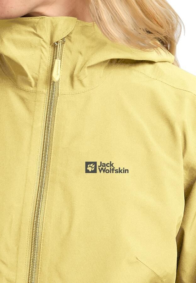 Jack Wolfskin Moonrise 3in1 Jacket Women 3in1 jack Dames XXL lemon ice lemon ice - Foto 2