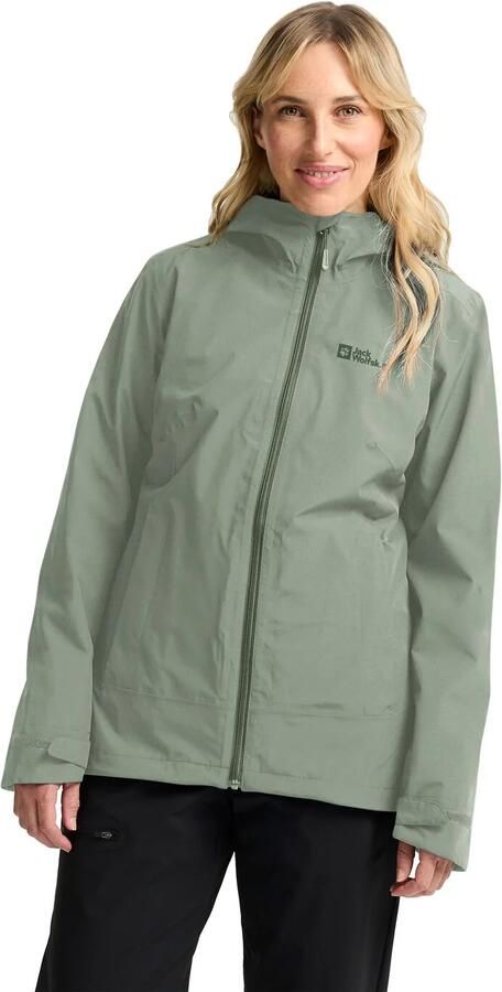 Jack Wolfskin Functioneel 3-in-1-jack MOONRISE 3IN1 JKT W 3in1 ademend overgangsjas - Foto 12
