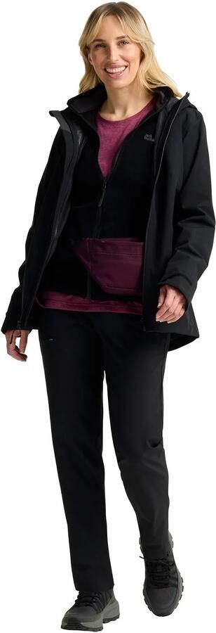 Jack Wolfskin Functioneel 3-in-1-jack MOONRISE 3IN1 JKT W (2-delig) - Foto 13