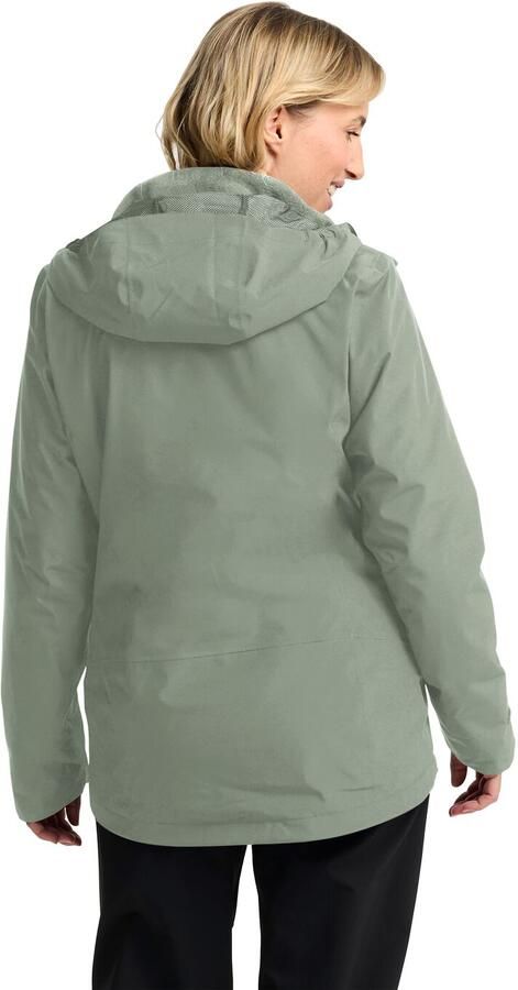 Jack Wolfskin Functioneel 3-in-1-jack MOONRISE 3IN1 JKT W 3in1 ademend overgangsjas - Foto 9