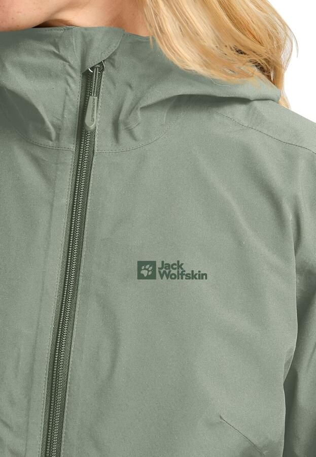 Jack Wolfskin Functioneel 3-in-1-jack MOONRISE 3IN1 JKT W 3in1 ademend overgangsjas - Foto 7