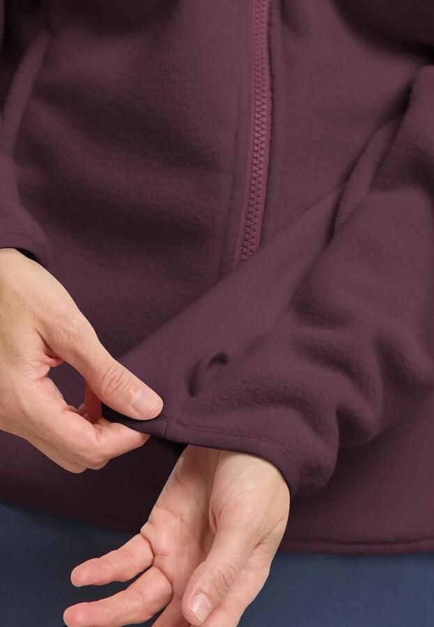 Jack Wolfskin Moonrise FZ Women Fleece jack Dames XXXL amaranth - Foto 7