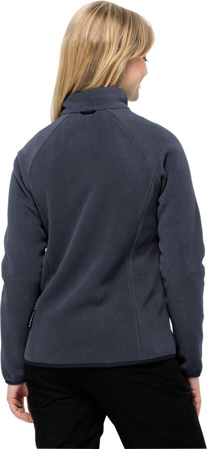 Jack Wolfskin Fleecejack MOONRISE FZ W met korte systeemrits voor wandelingen - Foto 5