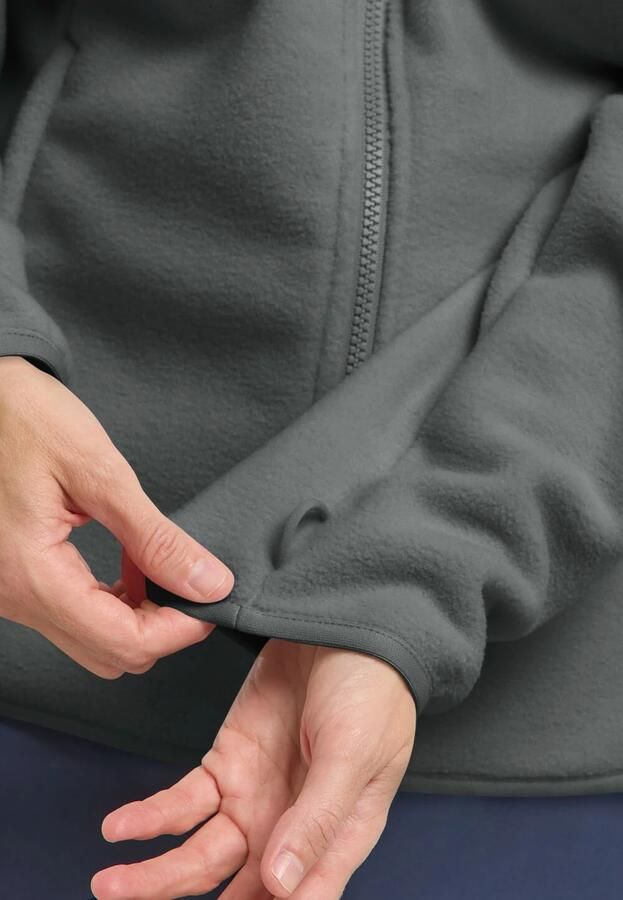 Jack Wolfskin Moonrise FZ Women Fleece jack Dames XXXL slate green slate green - Foto 7