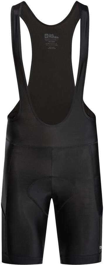 Jack Wolfskin Morobbia BIB Shorts Men Fietsshort met bretels Heren XXL black - Foto 4