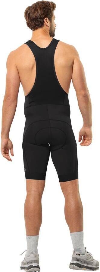 Jack Wolfskin Morobbia BIB Shorts Men Fietsshort met bretels Heren XXL black - Foto 5
