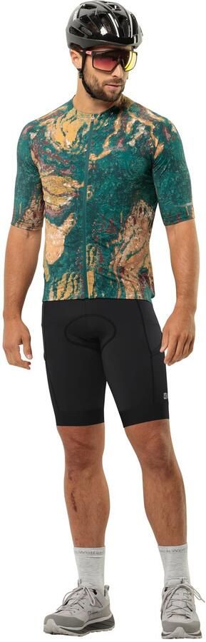 Jack Wolfskin Morobbia BIB Shorts Men Fietsshort met bretels Heren XXL black - Foto 6