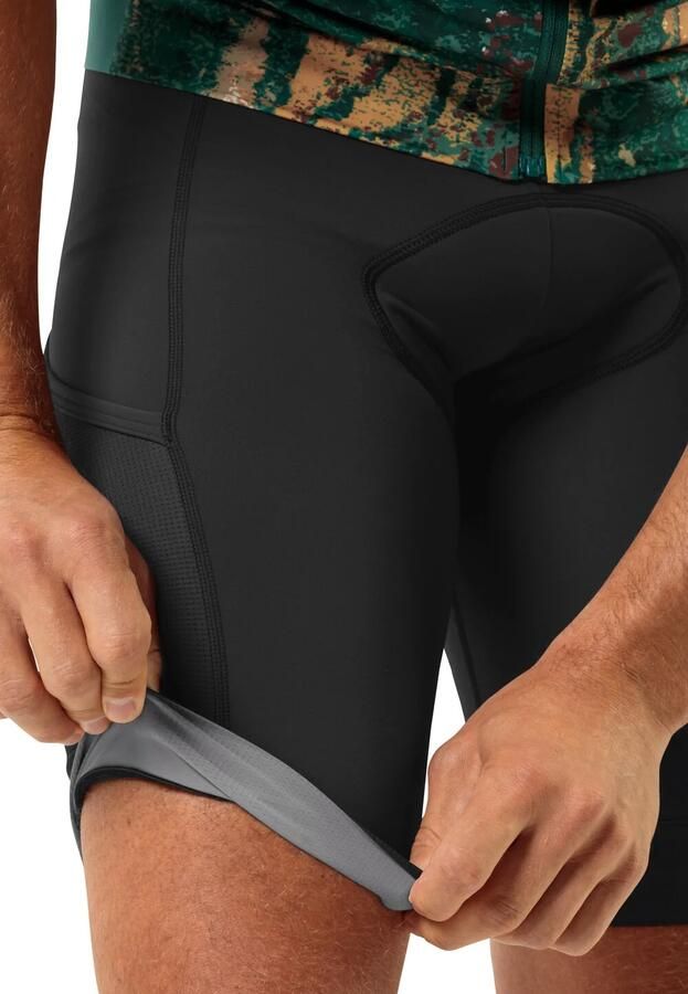 Jack Wolfskin Morobbia BIB Shorts Men Fietsshort met bretels Heren XXL black - Foto 3