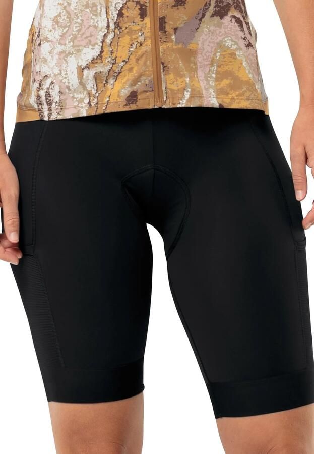 Jack Wolfskin Morobbia BIB Shorts Women Fietsshort met bretels Dames XXL black - Foto 3