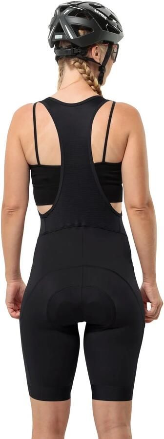 Jack Wolfskin Morobbia BIB Shorts Women Fietsshort met bretels Dames XXL black - Foto 7