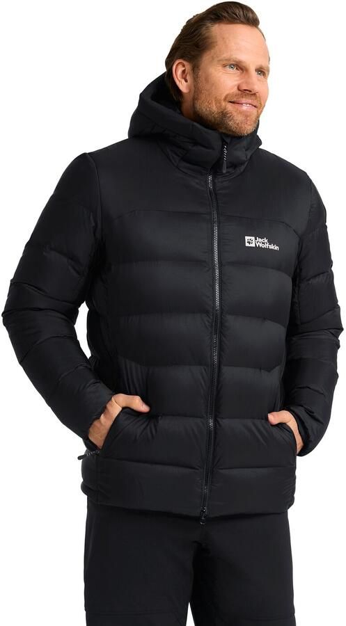 Jack Wolfskin Nebelhorn Down Hoody Men RDS Donsjack Heren XXXL black - Foto 7