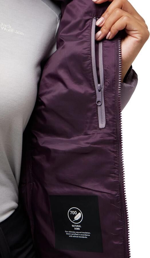 Jack Wolfskin Nebelhorn Down Hoody Women RDS Donsjack Dames XXL wild blossom wild blossom - Foto 7