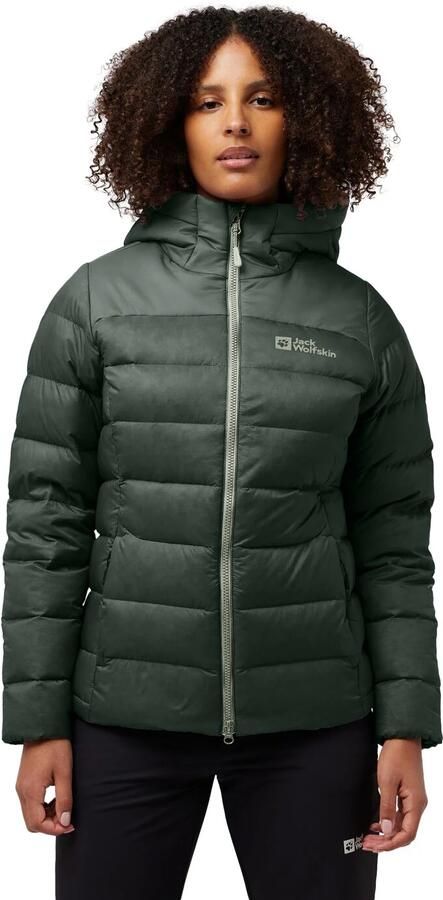 Jack Wolfskin Nebelhorn Down Hoody Women RDS Donsjack Dames XXL slate green slate green - Foto 9