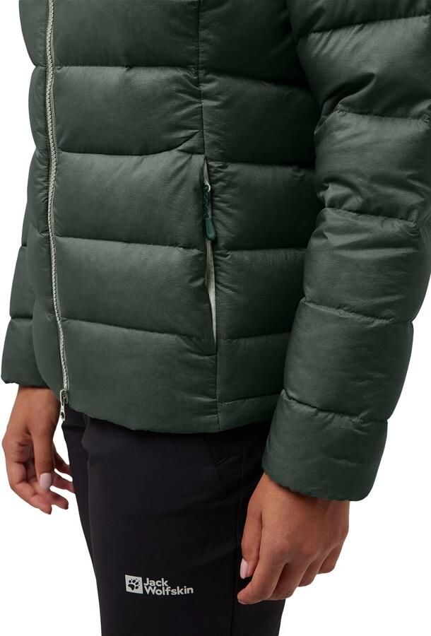 Jack Wolfskin Nebelhorn Down Hoody Women RDS Donsjack Dames XXL slate green slate green - Foto 5