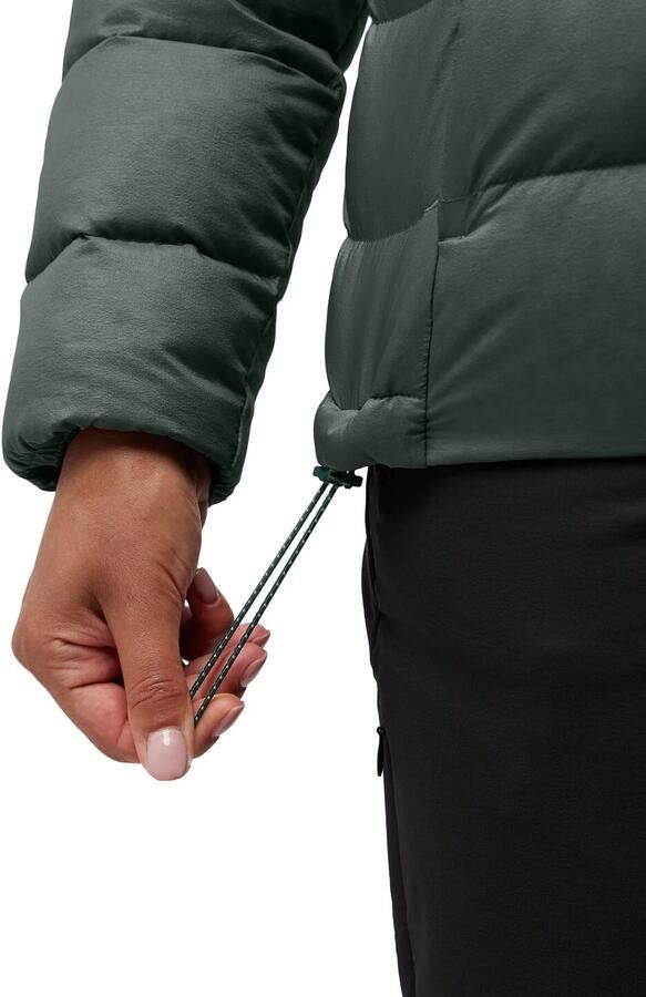 Jack Wolfskin Nebelhorn Down Hoody Women RDS Donsjack Dames XXL slate green slate green - Foto 6