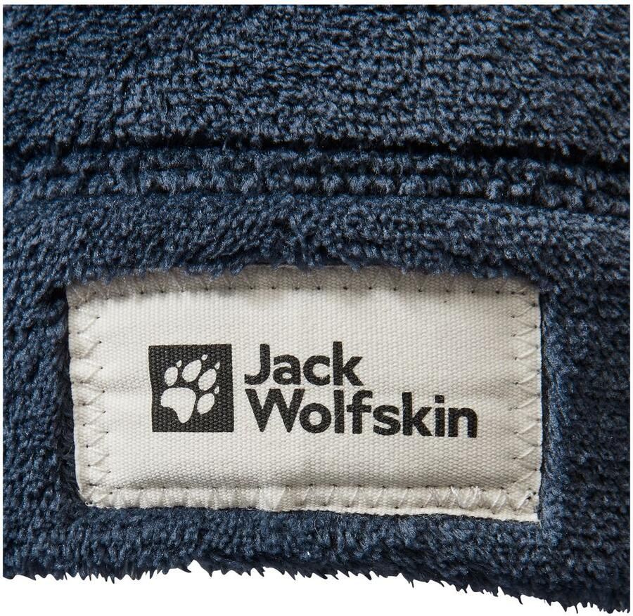 Jack Wolfskin Nepali Beanie Kids Fluffy muts kinderen One Size midnight sky midnight sky - Foto 4