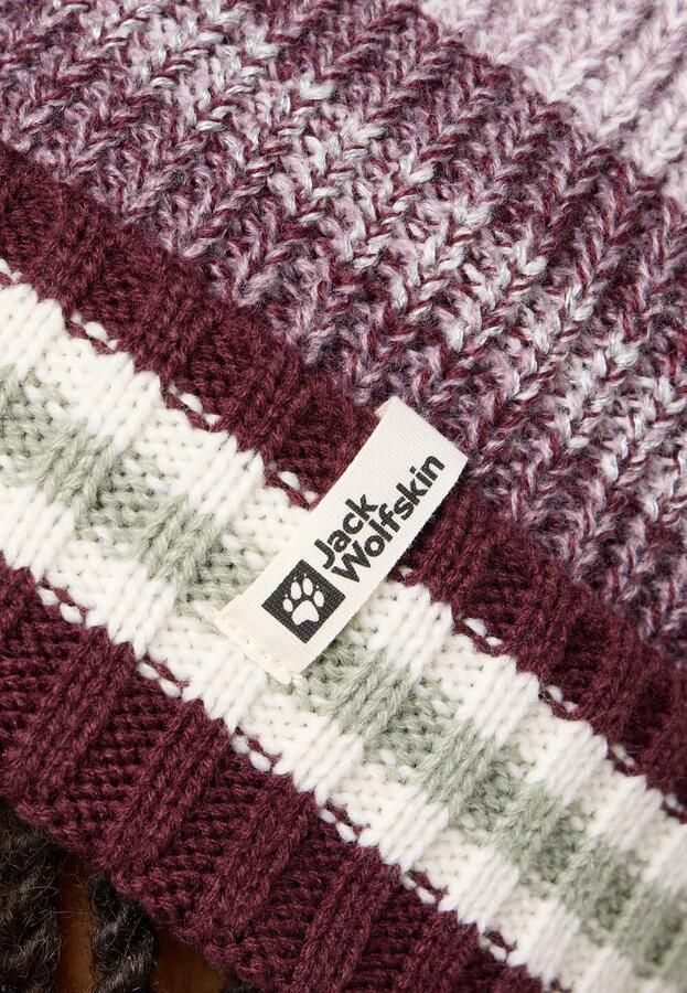 Jack Wolfskin Night Hiker Beanie Kids Beanie muts Kinderen M enberry wild blossom enberry wild blossom