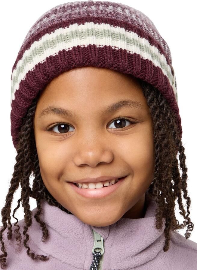 Jack Wolfskin Night Hiker Beanie Kids Beanie muts Kinderen M enberry wild blossom enberry wild blossom - Foto 2