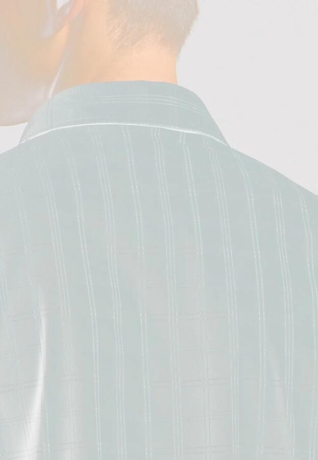 Jack Wolfskin Norbo S|S Shirt Men Overhemd met korte mouwen en zonnebescherming Heren XXL hedge green checks hedge green checks - Foto 4