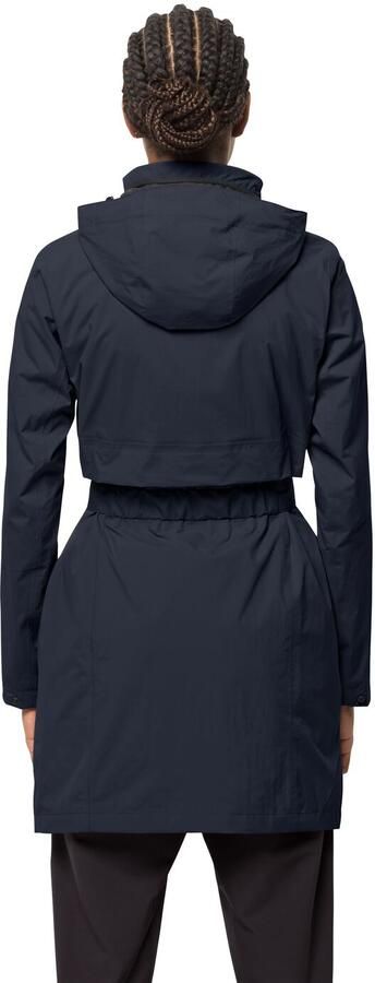 Jack Wolfskin Norden Port Coat Women Regenjas Dames XXL blue night blue - Foto 6