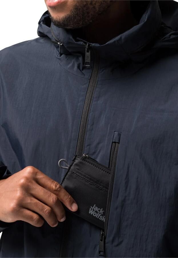 Jack Wolfskin Norden Port Parka Men Waterdichte winterjas Heren XXXL blue night blue - Foto 2