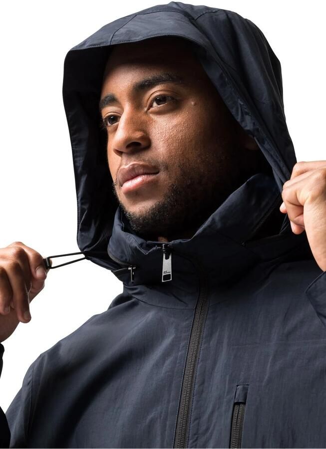 Jack Wolfskin Norden Port Parka Men Waterdichte winterjas Heren XXXL blue night blue