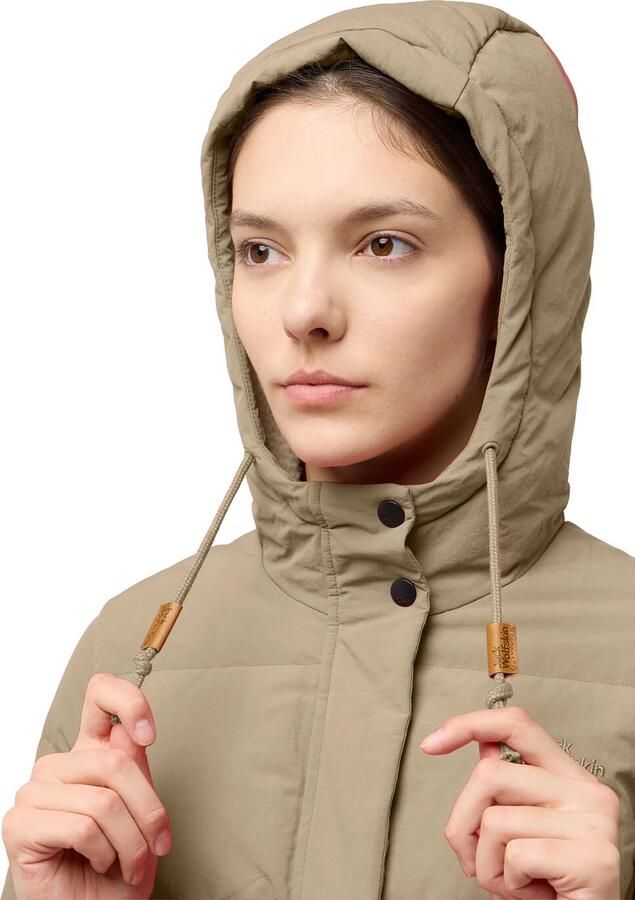 Jack Wolfskin Nordlicht Coat Women RDS Donsjas Dames XXL anis - Foto 1