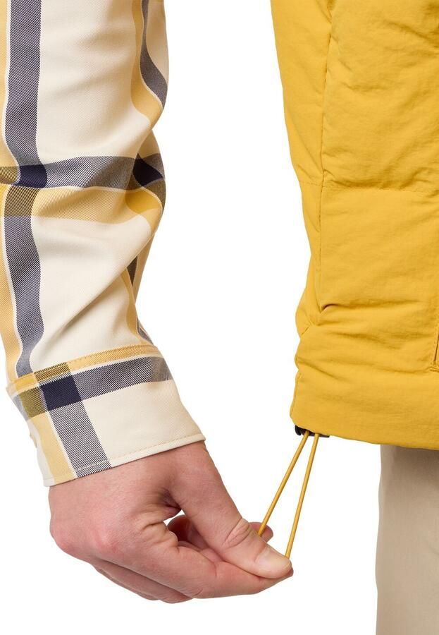 Jack Wolfskin Nordlicht Vest Men RDS Donzen bodywarmer Heren XXL mustard - Foto 2