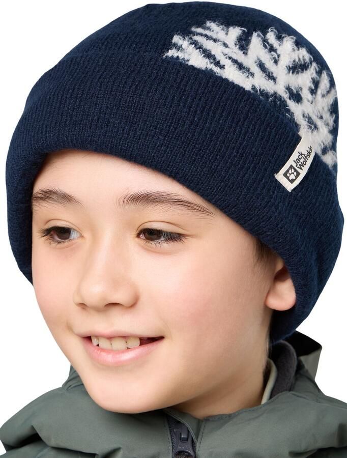 Jack Wolfskin Palaja Beanie Kids Beanie muts Kinderen One Size blue night blue - Foto 4
