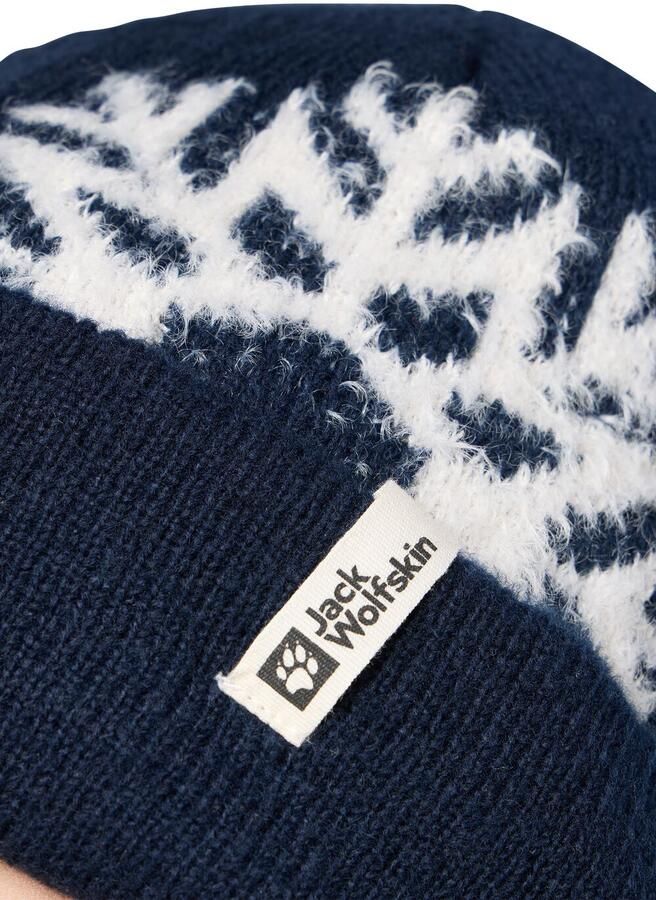 Jack Wolfskin Palaja Beanie Kids Beanie muts Kinderen One Size blue night blue - Foto 3