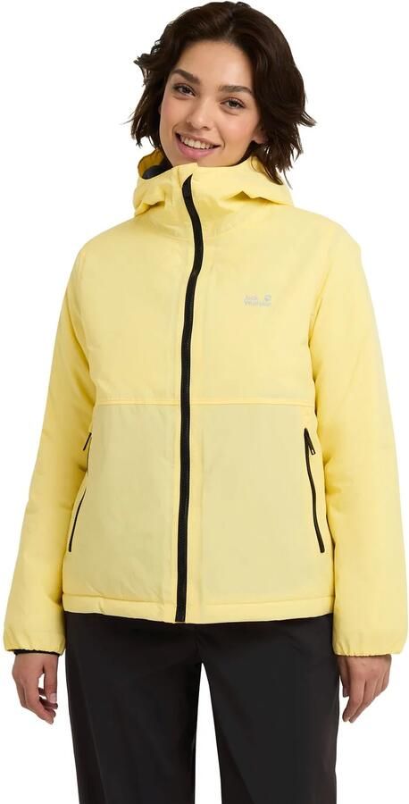Jack Wolfskin Pamir Jacket Women Waterdicht isolerend jack Dames S lemon ice lemon ice