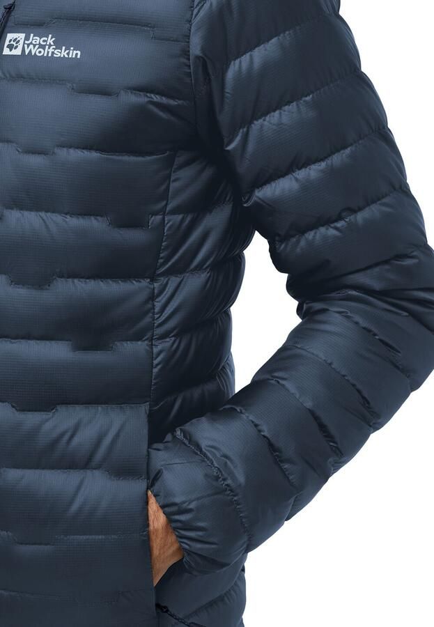 Jack Wolfskin Passamani Down Hoody Men RDS Donsjack Heren XXL midnight sky midnight sky - Foto 2