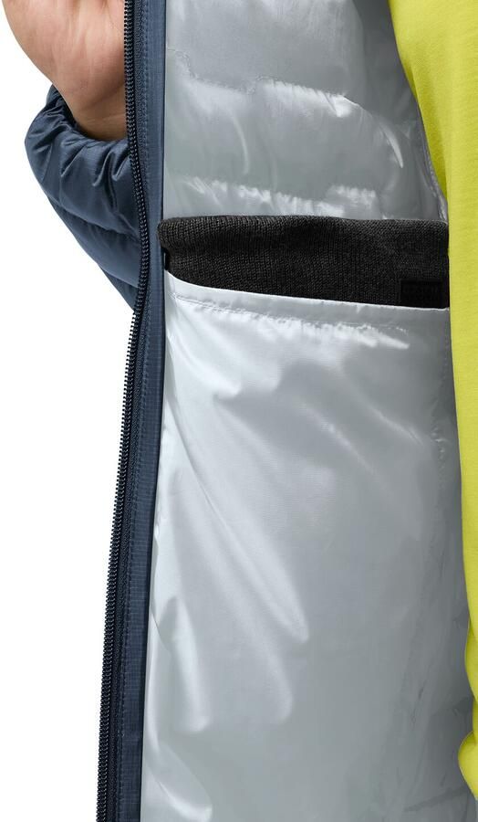 Jack Wolfskin Passamani Down Hoody Men RDS Donsjack Heren XXL midnight sky midnight sky - Foto 7
