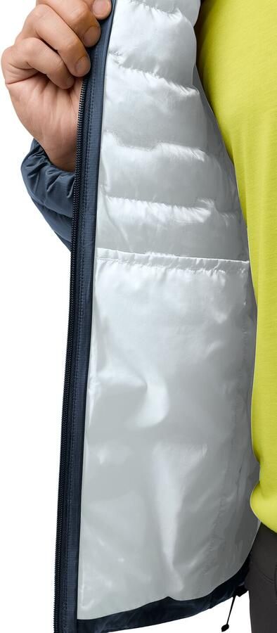 Jack Wolfskin Passamani Down Hoody Men RDS Donsjack Heren XXL midnight sky midnight sky - Foto 9