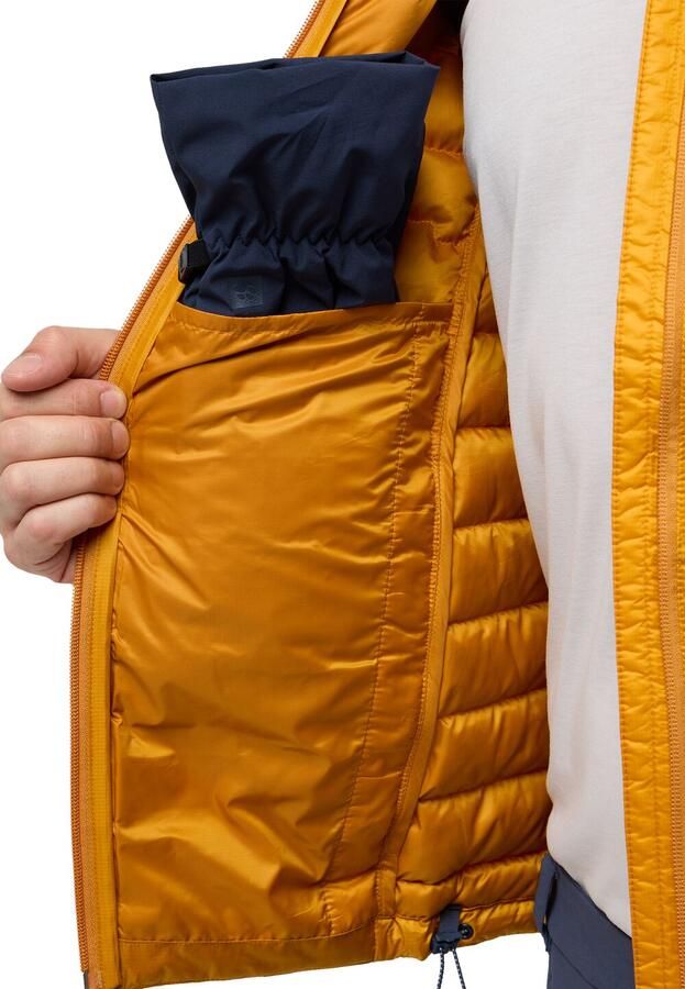 Jack Wolfskin Passamani Down Jacket Men RDS Donsjack Heren XXL safflower - Foto 4