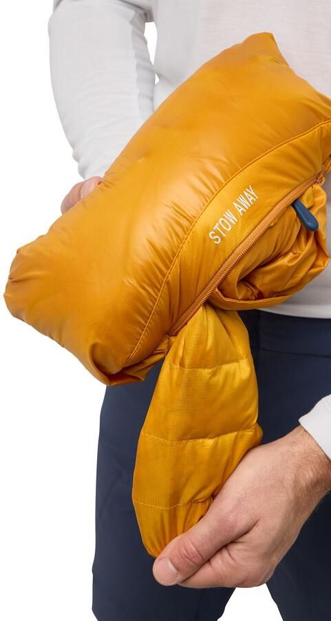 Jack Wolfskin Passamani Down Jacket Men RDS Donsjack Heren XXL safflower - Foto 8