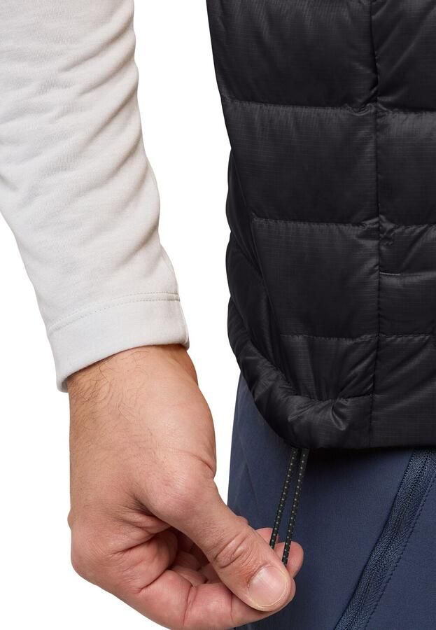 Jack Wolfskin Passamani Down Vest Men RDS Donzen bodywarmer Heren XXXL phantom - Foto 5
