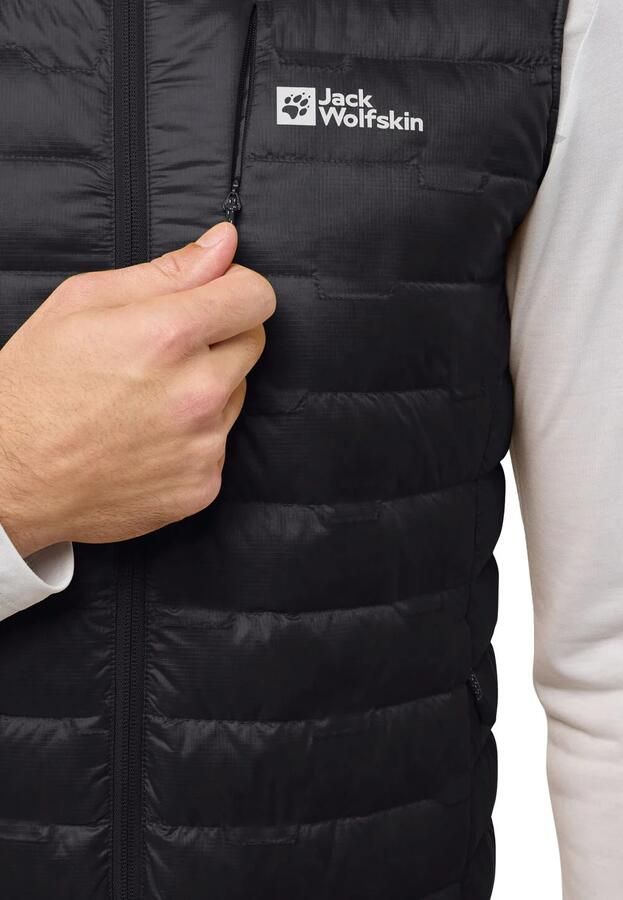 Jack Wolfskin Passamani Down Vest Men RDS Donzen bodywarmer Heren XXXL phantom - Foto 4