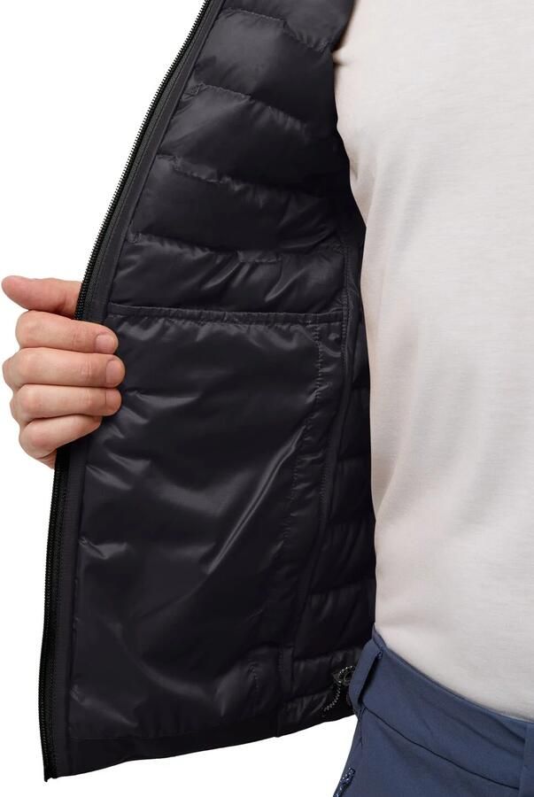 Jack Wolfskin Passamani Down Vest Men RDS Donzen bodywarmer Heren XXXL phantom - Foto 6