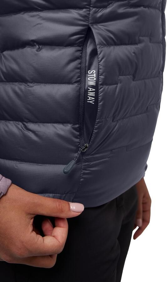 Jack Wolfskin Passamani Down Vest Women RDS Donzen bodywarmer Dames XXL graphite - Foto 14