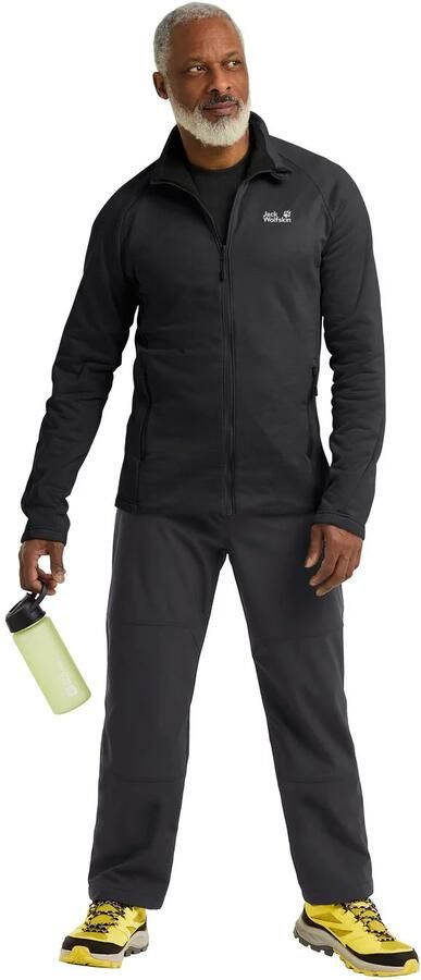 Jack Wolfskin Peak District FZ Men Fleece jack Heren XXXL black - Foto 10