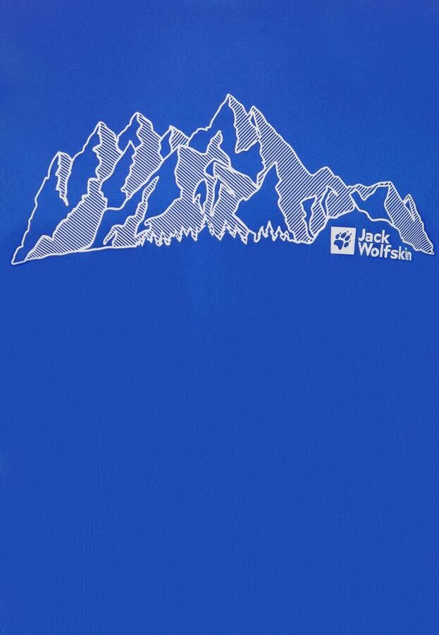 Jack Wolfskin Peak Graphic T-Shirt Men Functioneel shirt Heren XXL mtn vibrant blue MTN vibrant blue - Foto 4