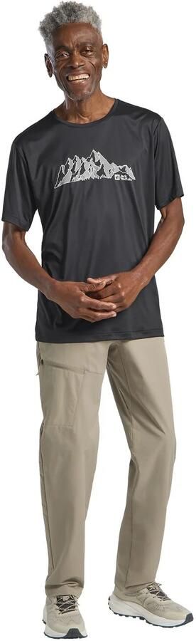 Jack Wolfskin Peak Graphic T-Shirt Men Functioneel shirt Heren XXL mtn phantom MTN phantom - Foto 7