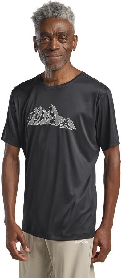 Jack Wolfskin Peak Graphic T-Shirt Men Functioneel shirt Heren XXL mtn phantom MTN phantom - Foto 6