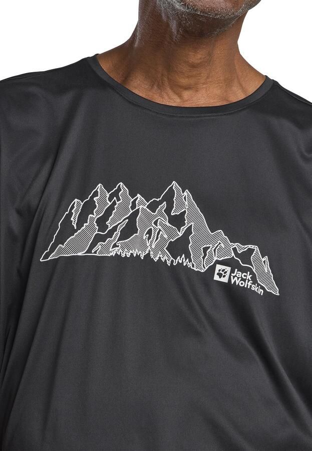 Jack Wolfskin Peak Graphic T-Shirt Men Functioneel shirt Heren XXL mtn phantom MTN phantom - Foto 2
