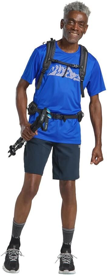 Jack Wolfskin Peak Graphic T-Shirt Men Functioneel shirt Heren XXL mtn vibrant blue MTN vibrant blue - Foto 6