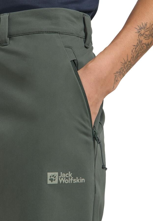 Jack Wolfskin Pico Trail Shorts Women Trailbroeken dames 34 slate green slate green - Foto 7
