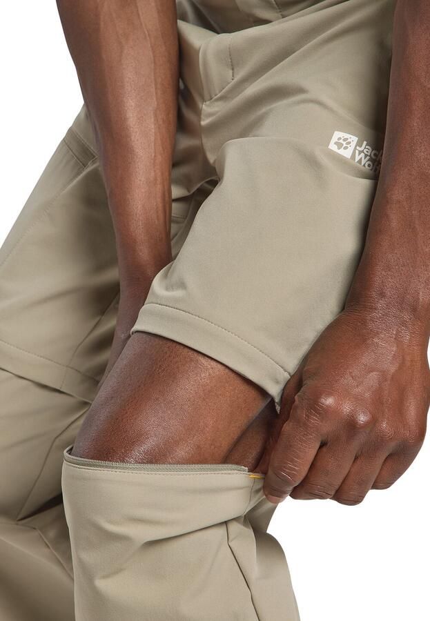 Jack Wolfskin Pico Trail Zip Off Pants Men Zip-Off-broek Heren 46 stone - Foto 2